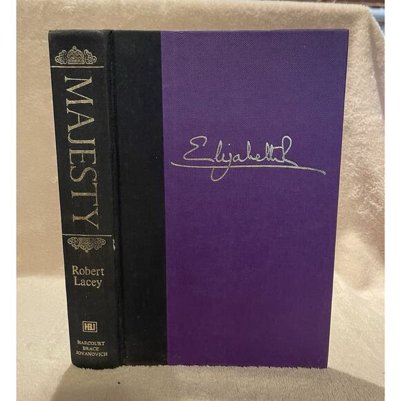 Majesty - Elizabeth II and the House of Windsor by Robert Lacey - 1977 HCDJ - Picture 4 of 13